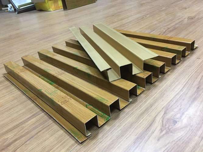 厂家拼装铝型材勾搭拼装铝装饰材料